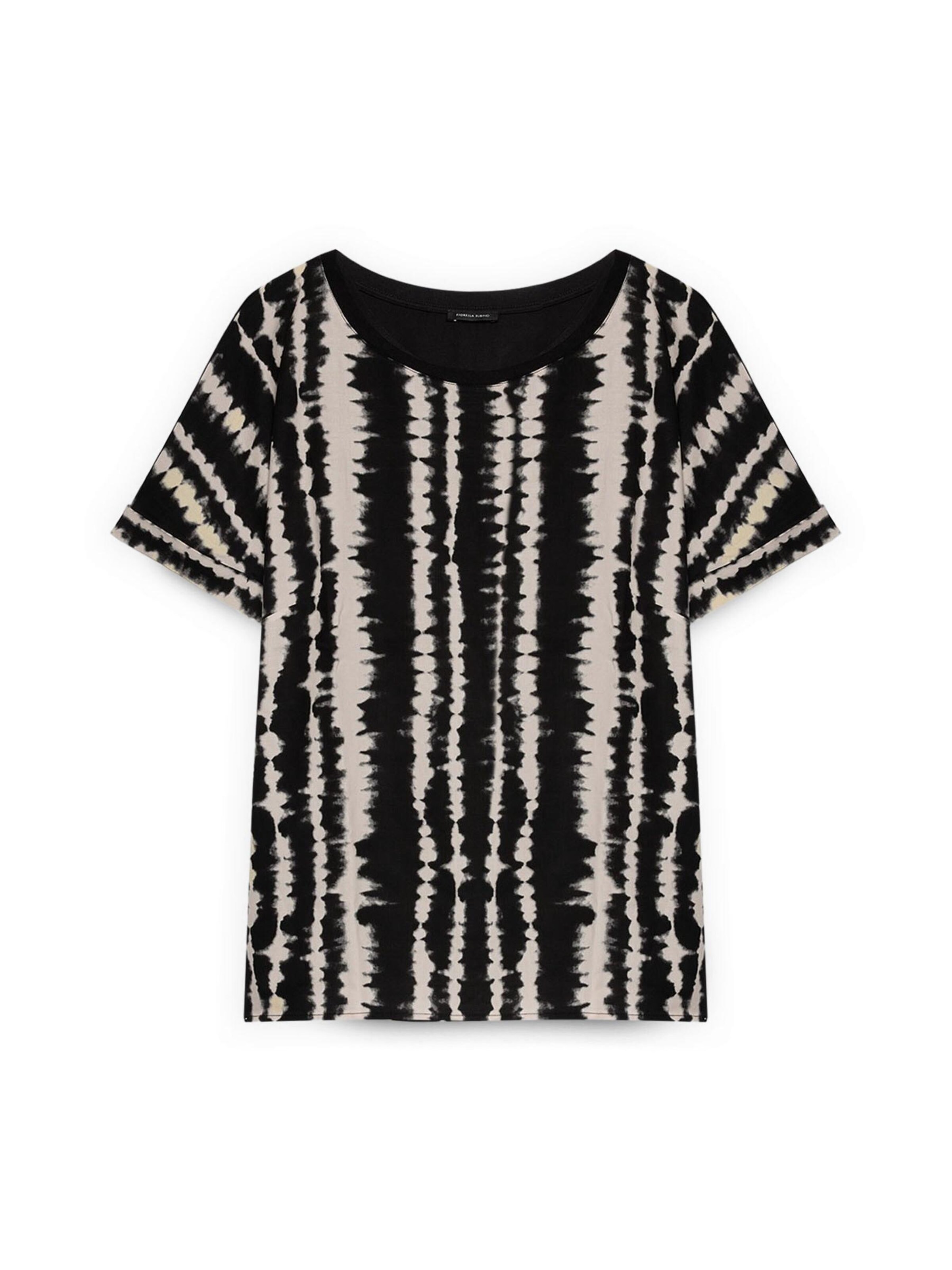 T-shirt Fiorella Rubino en noir : devant