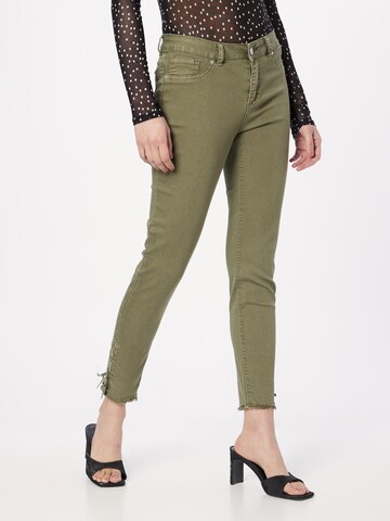 ZABAIONE Slim fit Pants 'Megan' in Green: front