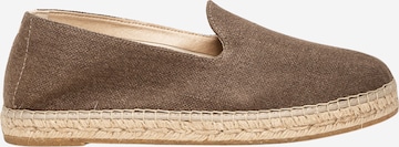 Espadrillas 'Alpargata Plana' di Alhamas in verde: frontale