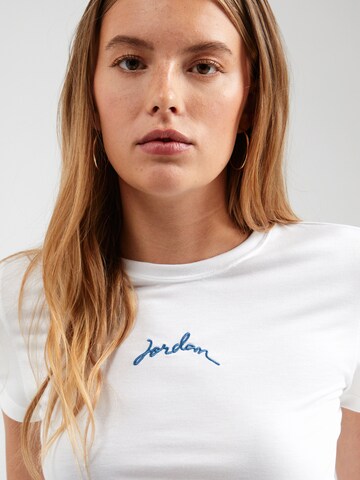 Maglietta di Jordan in bianco