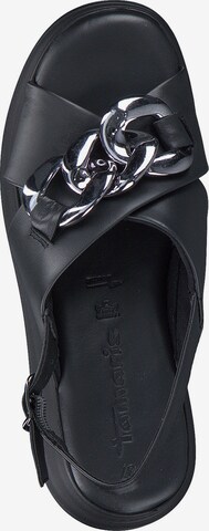 TAMARIS Sandals in Black