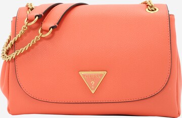 Borsa a spalla 'Cosette' di GUESS in arancione: frontale