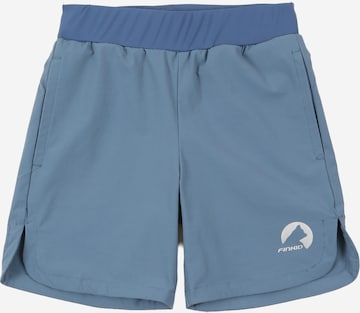 FINKID regular Funktionsbukser 'VOIMAKAS PROTECT' i blå: forside