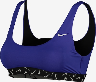 Nike Swim Bikinitop in lila / schwarz, Produktansicht