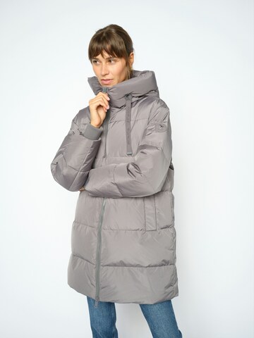 MOS MOSH Winter Jacket 'Avon ' in Grey: front