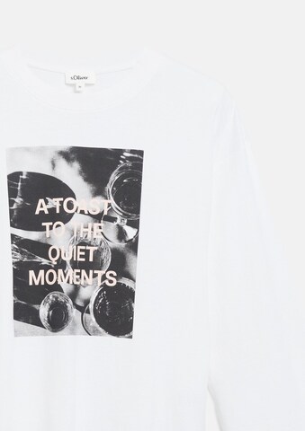 s.Oliver T-Shirt in Weiß: Vorderseite