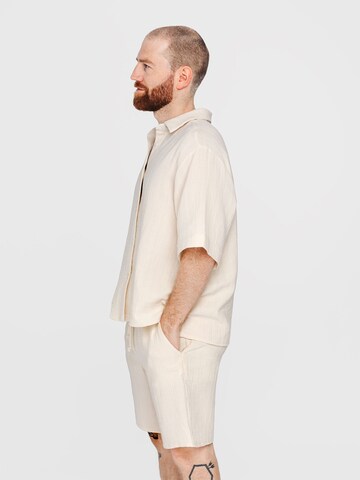 Erlich Textil Regular Fit Hemd in Weiß
