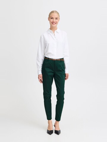 b.young Slim fit Chino trousers ' Days ' in Green
