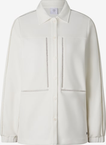 BOGNER Zip-Up Hoodie 'Raquel' in White: front