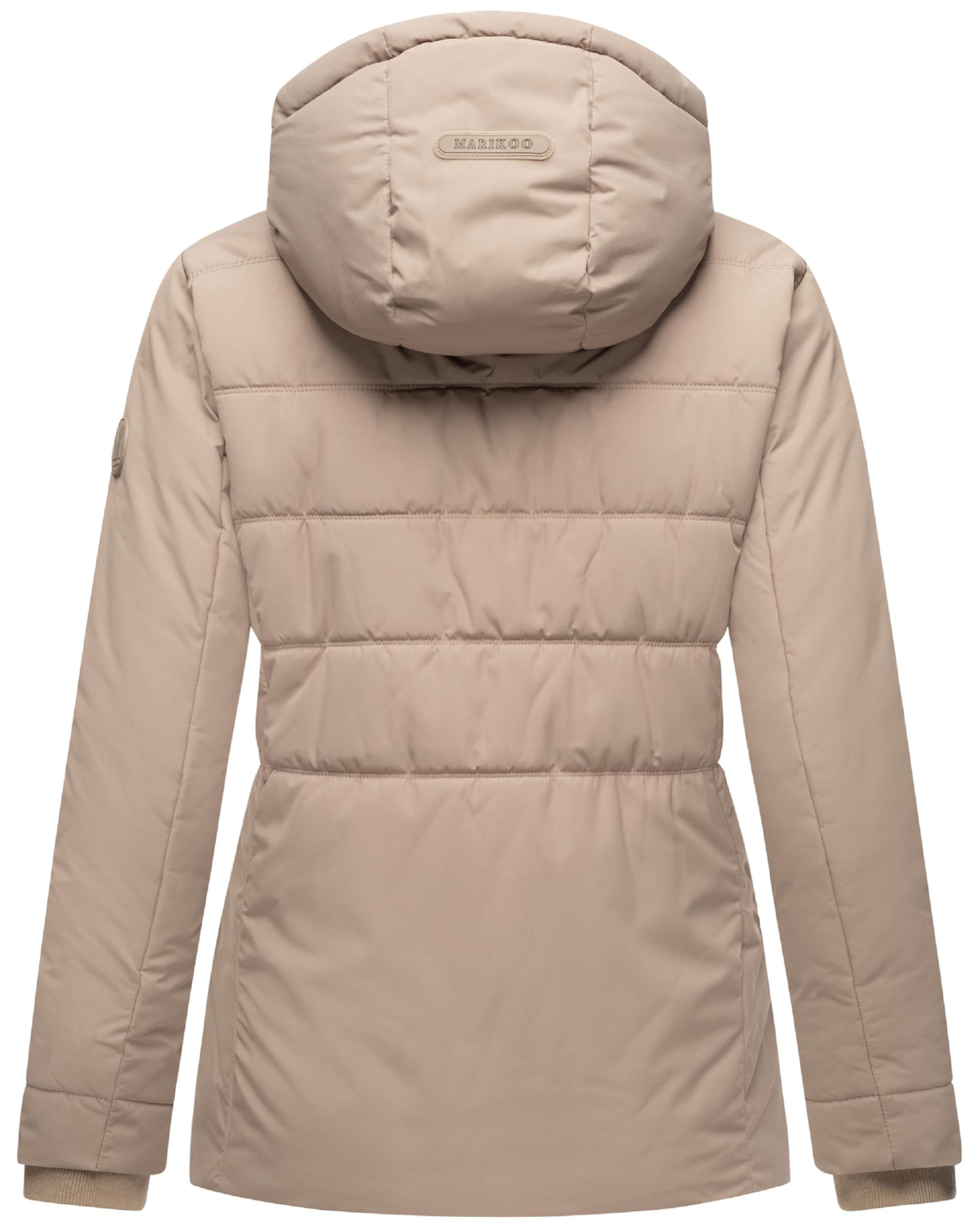 MARIKOO Zimná bunda 'Alemee 16' - Béžová