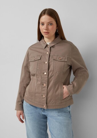 QS Between-season jacket in Brown
