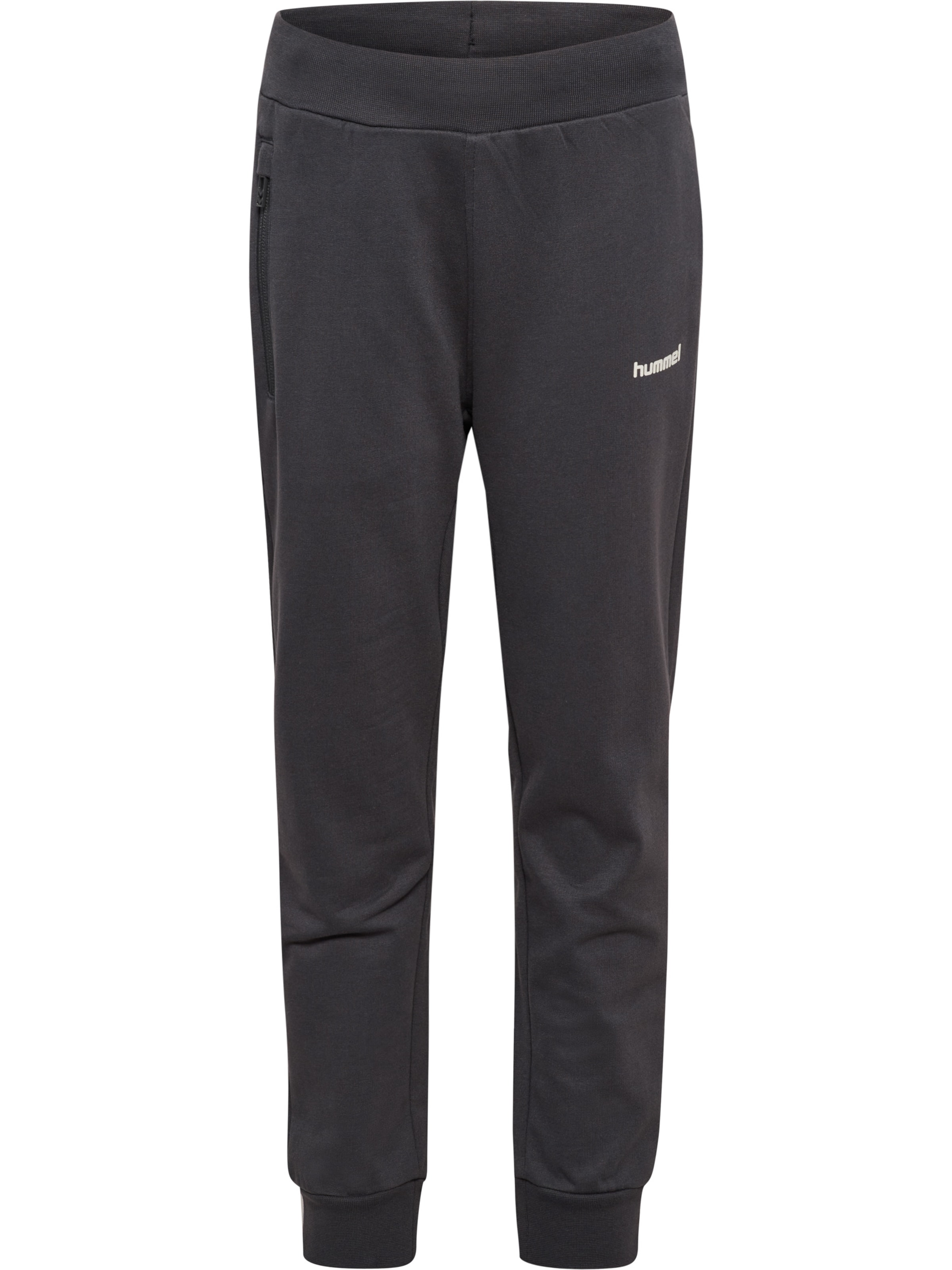 Hummel Tapered Sportsbukser i grå: forside