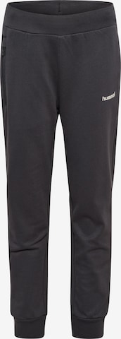 Hummel Workout Pants in Grey: front
