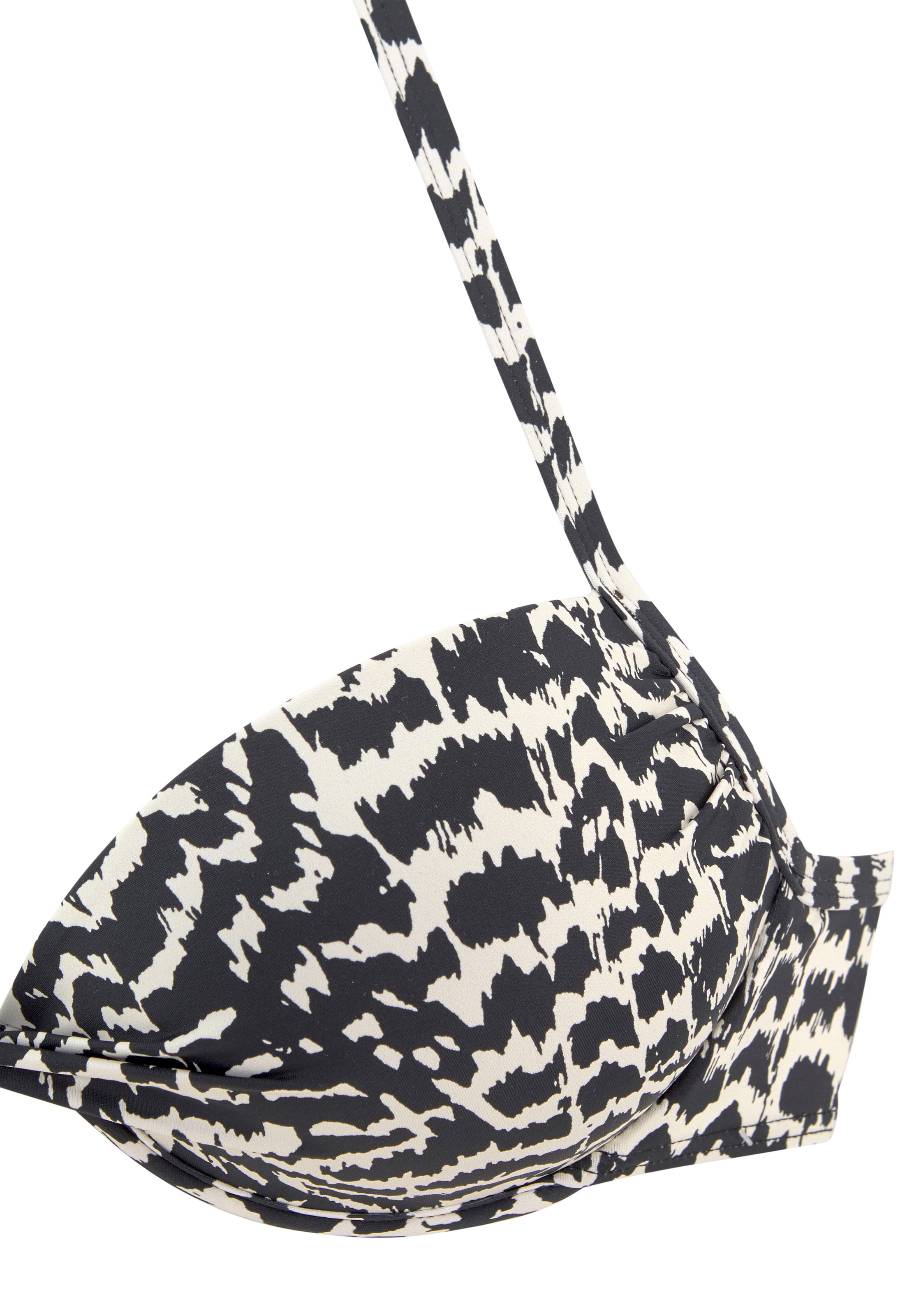 LASCANA T-Shirt Bikinitoppi värissä musta