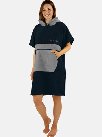 normani Badeponcho in Blau