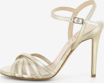 EVITA Sandalen met riem 'EVA' in Goud: voorkant