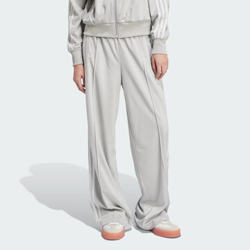 Wide leg Pantaloni sportivi 'Adicolor Classic Firebird' di ADIDAS ORIGINALS in grigio: frontale