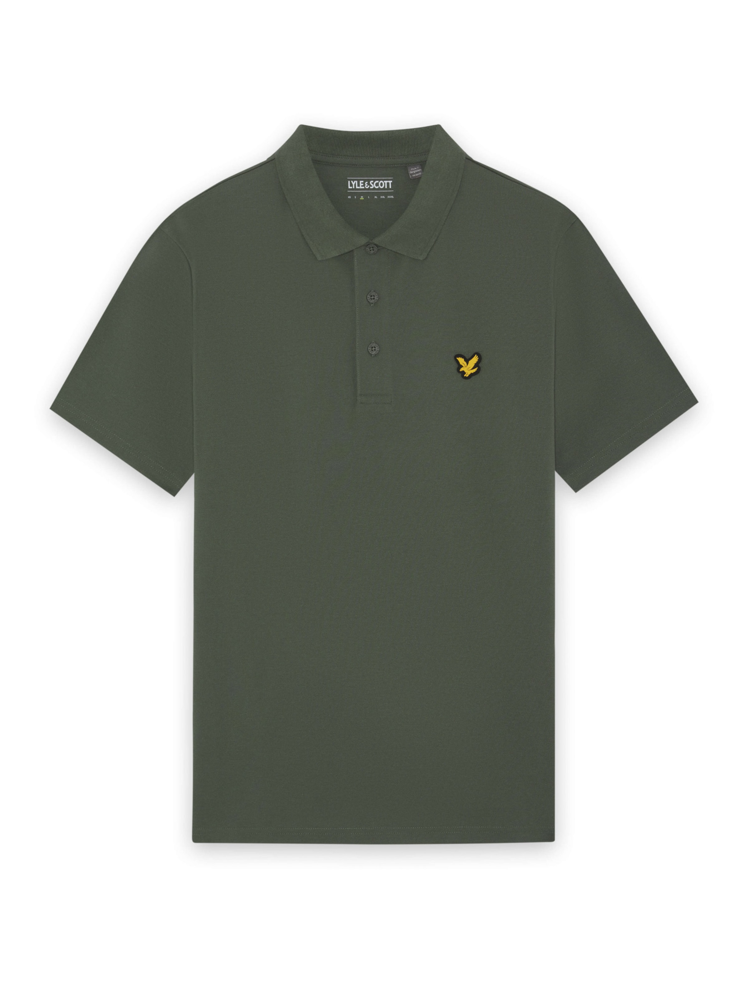 Lyle & Scott Shirt in Groen: voorkant