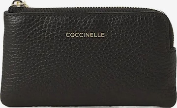 Borsa a mano 'Coccinelle C-Me Softy Coin Purse Grained Leather' di Coccinelle in nero: frontale