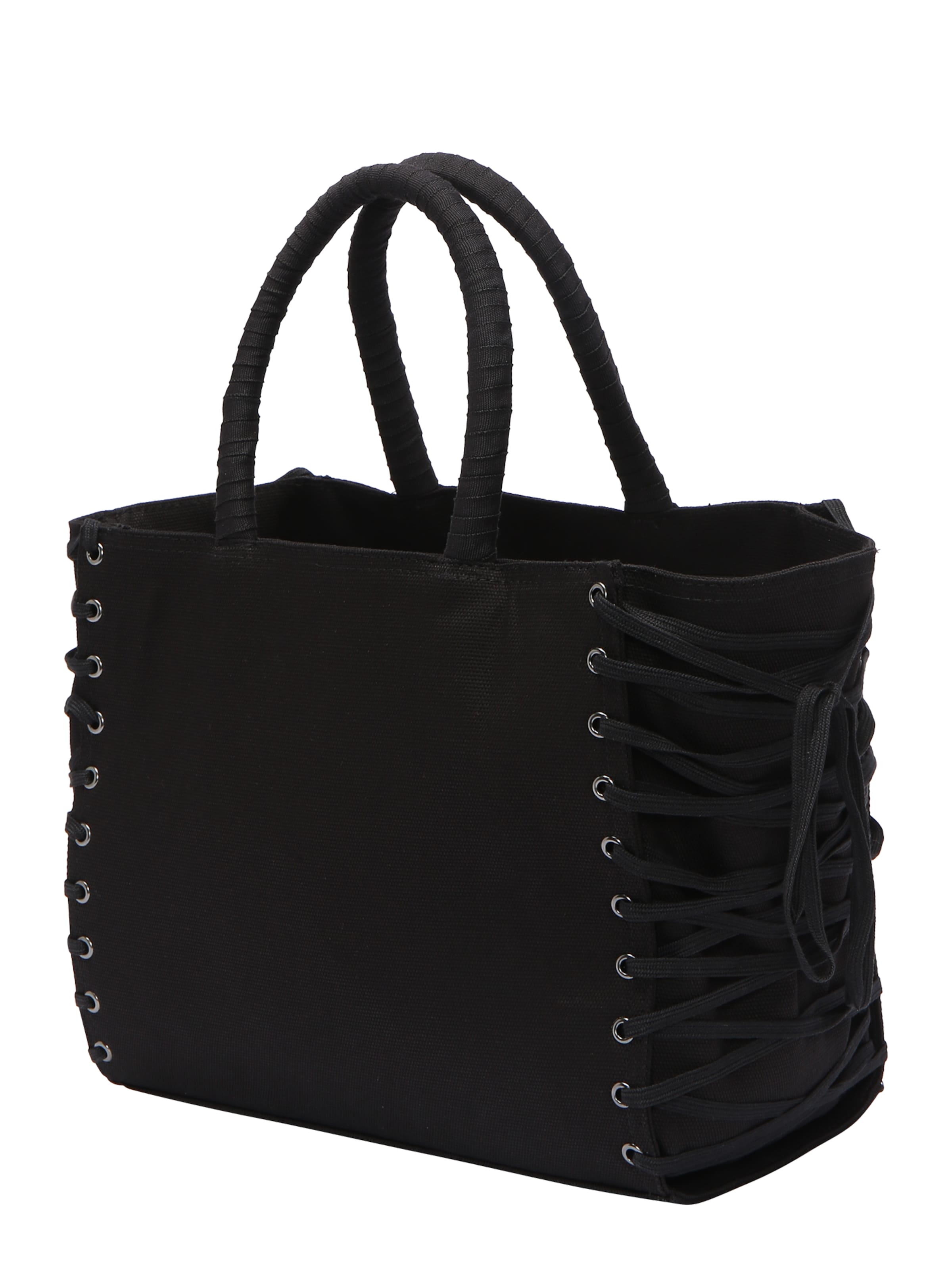 Monki Дамска чанта в черно: отпред