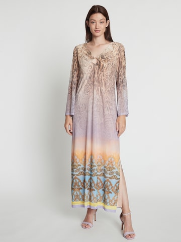 Robe Ana Alcazar en mélange de couleurs