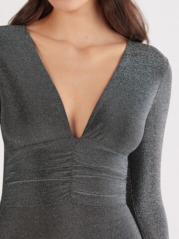 INTIMISSIMI Bodysuit 'SHIMMERING PASSION' in Grey