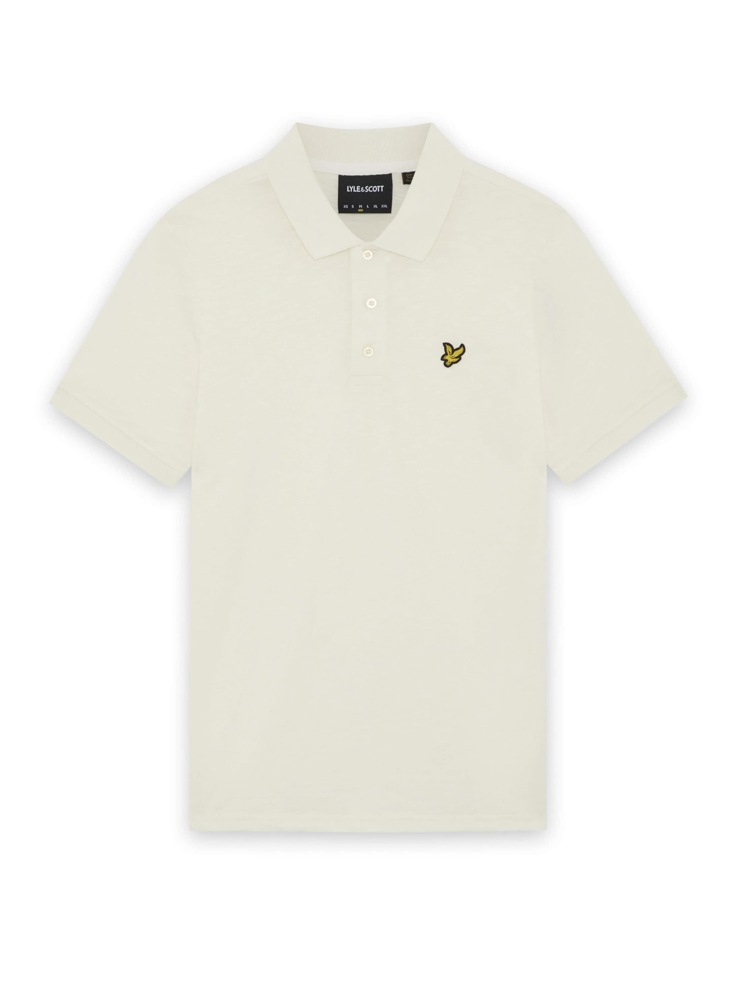 Lyle & Scott Shirt 'Fine Slub' in Beige: voorkant