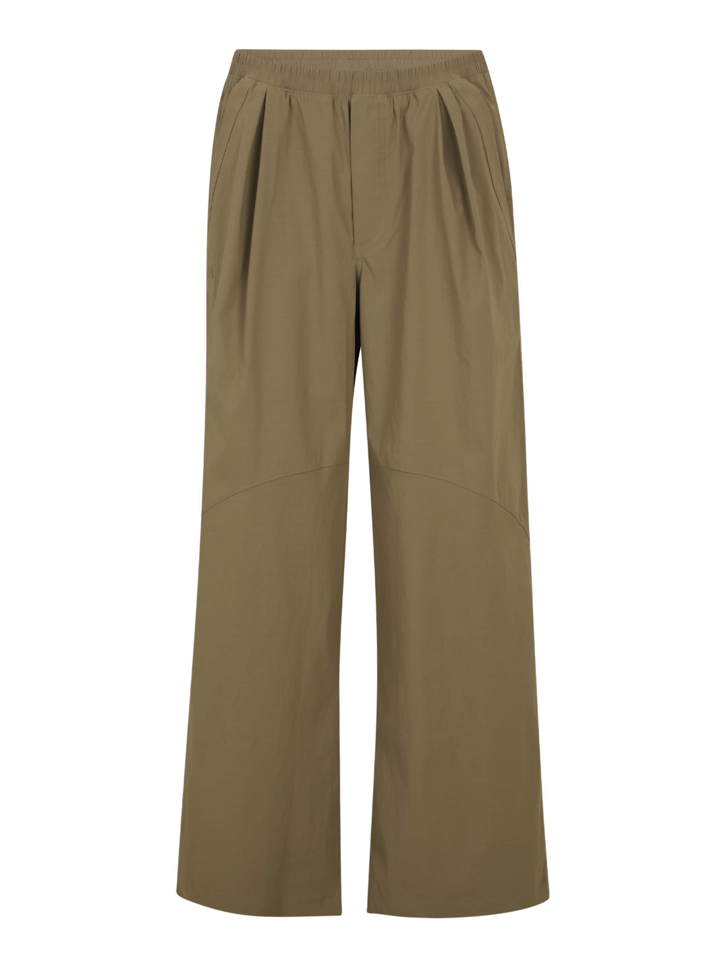 UNDER ARMOUR Loosefit Παντελόνι φόρμας 'Unstoppable' σε πράσινο: μπροστά