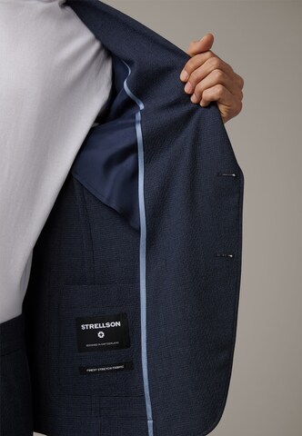 STRELLSON Slim fit Suit Jacket ' Adwyn' in Blue