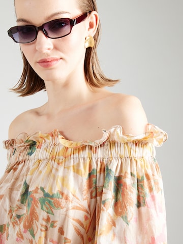 VERO MODA Jurk 'VMSIF' in Beige