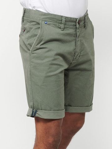 KOROSHI Regular Trousers in Green