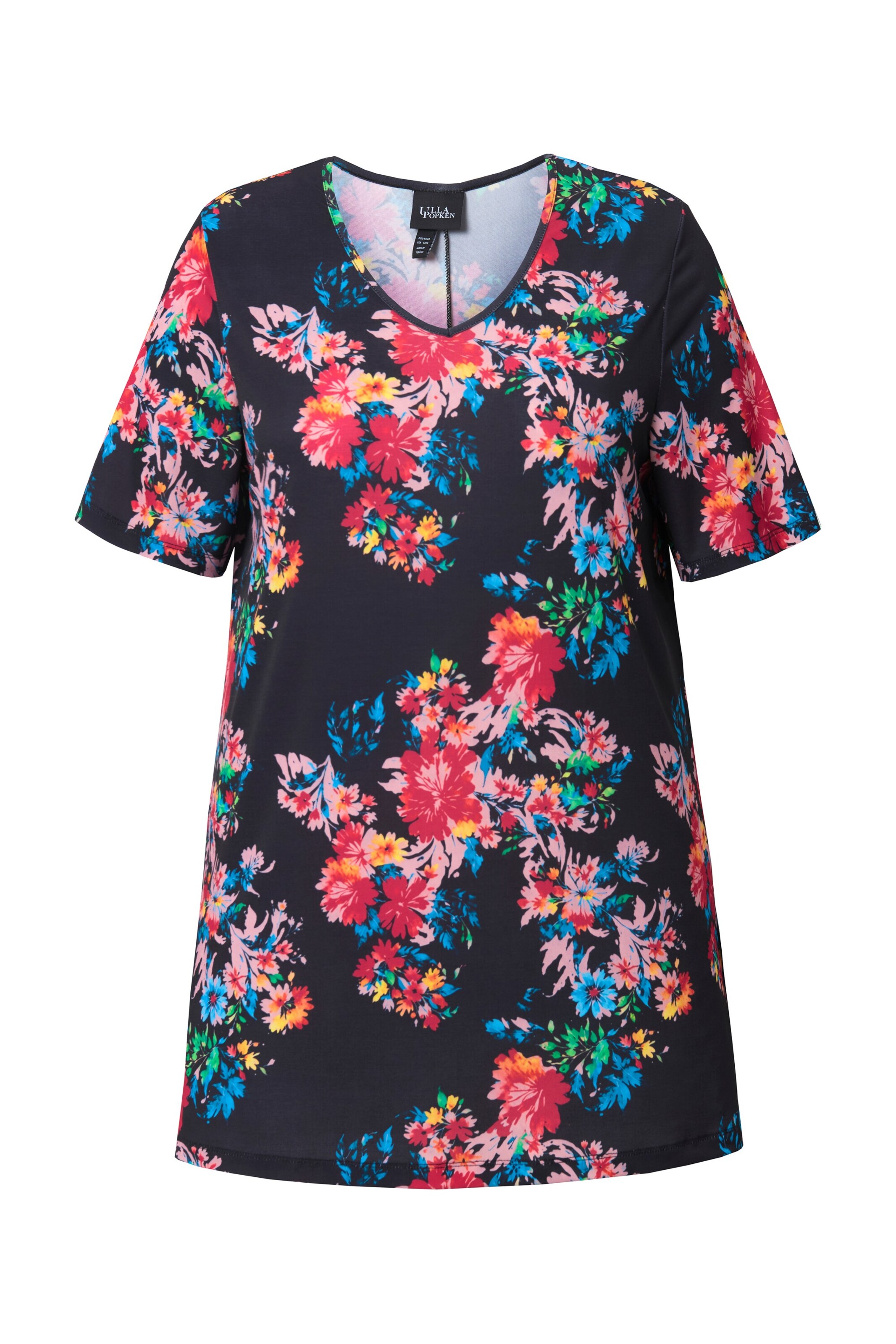 Ulla Popken Shirt in Black: front