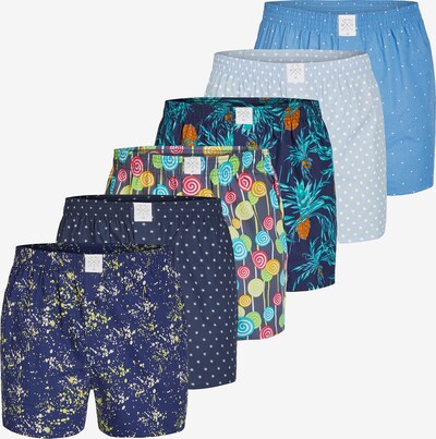 MG-1 Boxershorts 'Classics' in mischfarben, Produktansicht