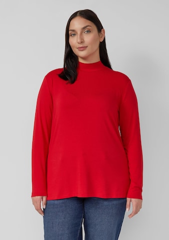 s.Oliver Red Label Plus Shirt in Red: front
