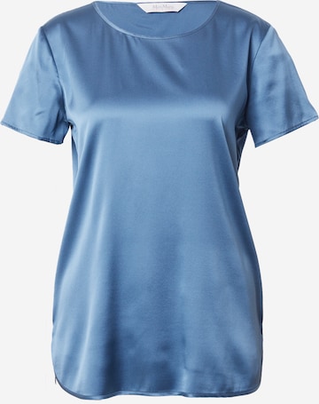 Chemisier 'CORTONA' Max Mara Leisure en bleu : devant