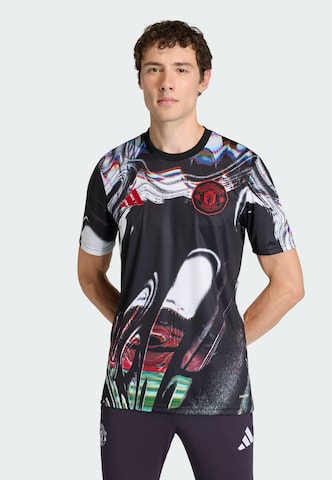 ADIDAS PERFORMANCE Funktionsshirt 'Manchester United 25/26 Pre Match' in Schwarz: Vorderseite