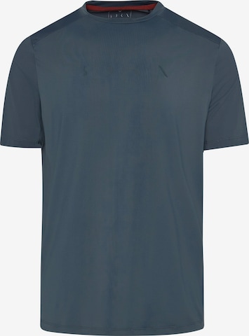 T-Shirt fonctionnel 'Volta' Born Living Yoga en bleu : devant