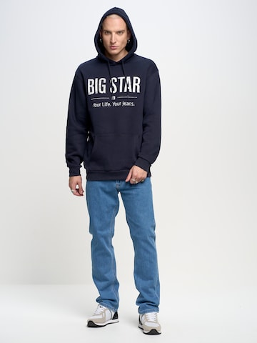 BIG STAR Sweatshirt 'ASHLYNO' in Blauw