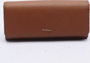 FURLA Small Leather Goods in One size in Brown: front