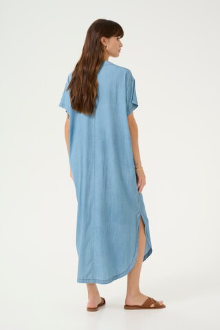 CULTURE Jurk 'Citha Aurelia' in Blauw