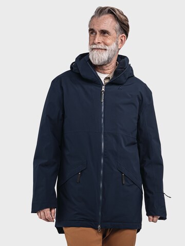 Veste outdoor 'Urban Ins Malkay' Schöffel en bleu : devant