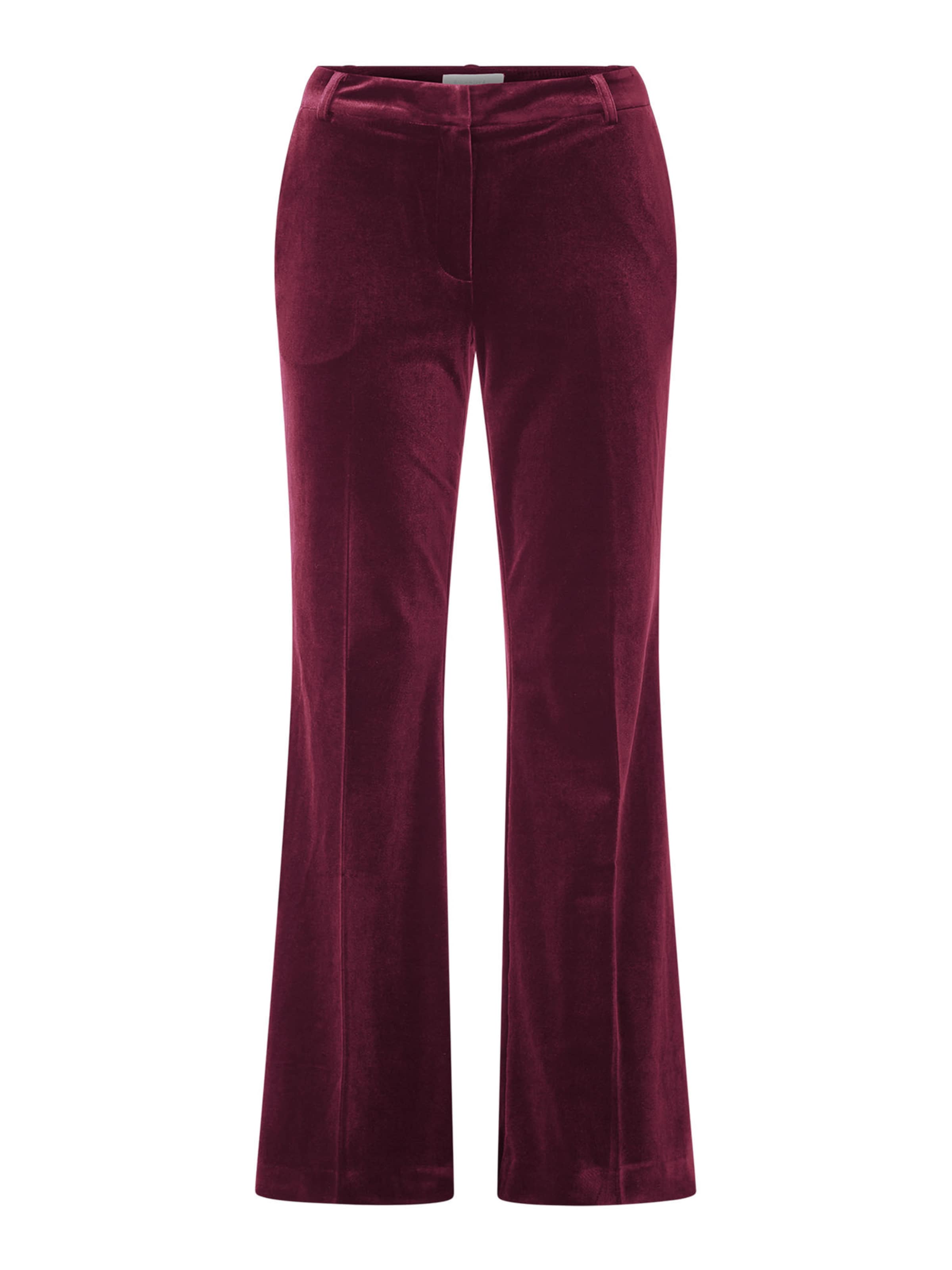 Rich & Royal Flared Hose in Rot: Vorderseite