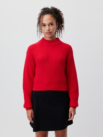 LeGer by Lena Gercke - Pullover 'Heike' em vermelho: frente