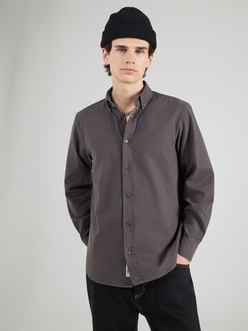 Carhartt WIP Regularny krój Koszula 'Bolton' w kolorze szary: przód