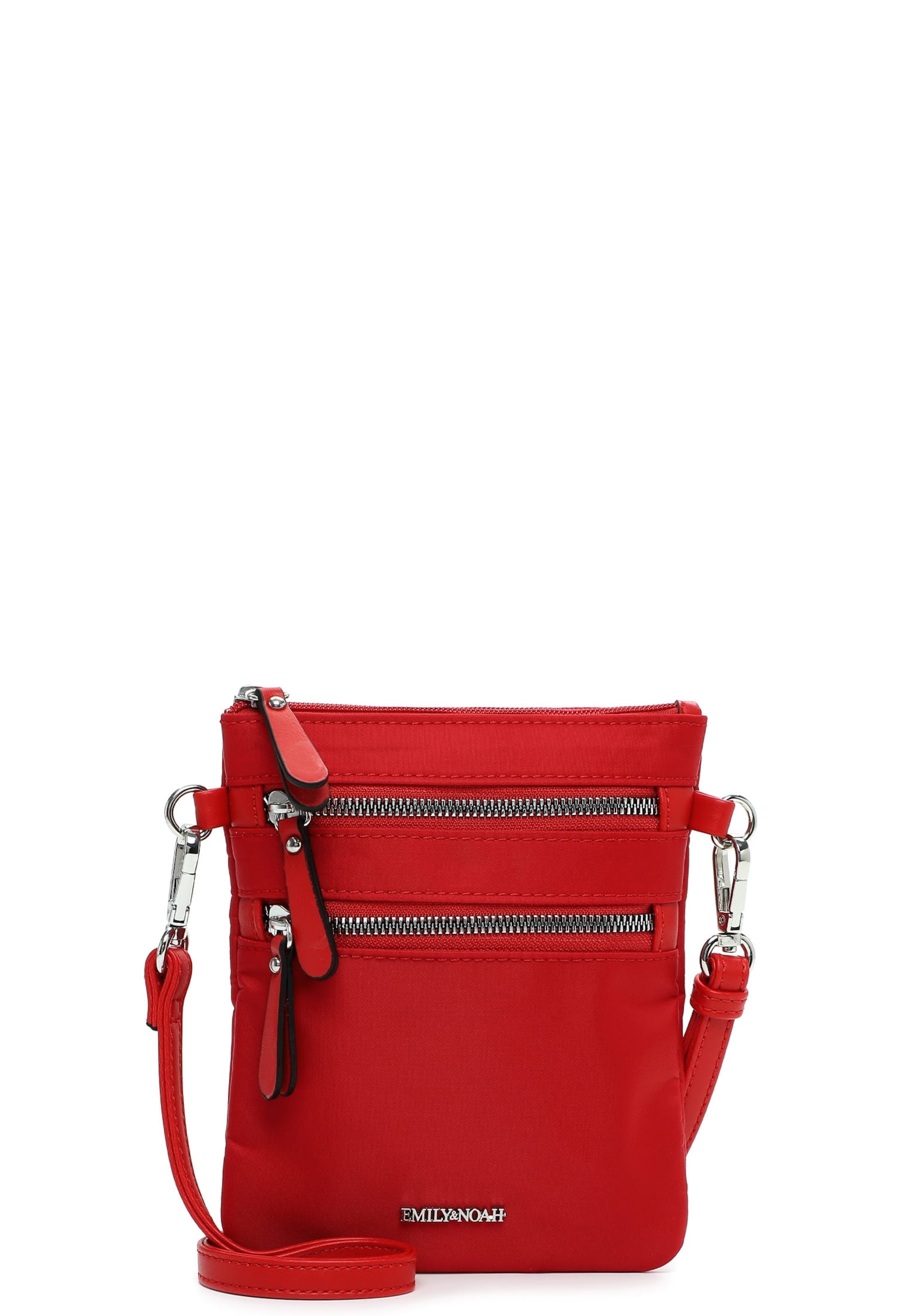 Emily & Noah Shoulder Bag 'Jill ' in Red: front