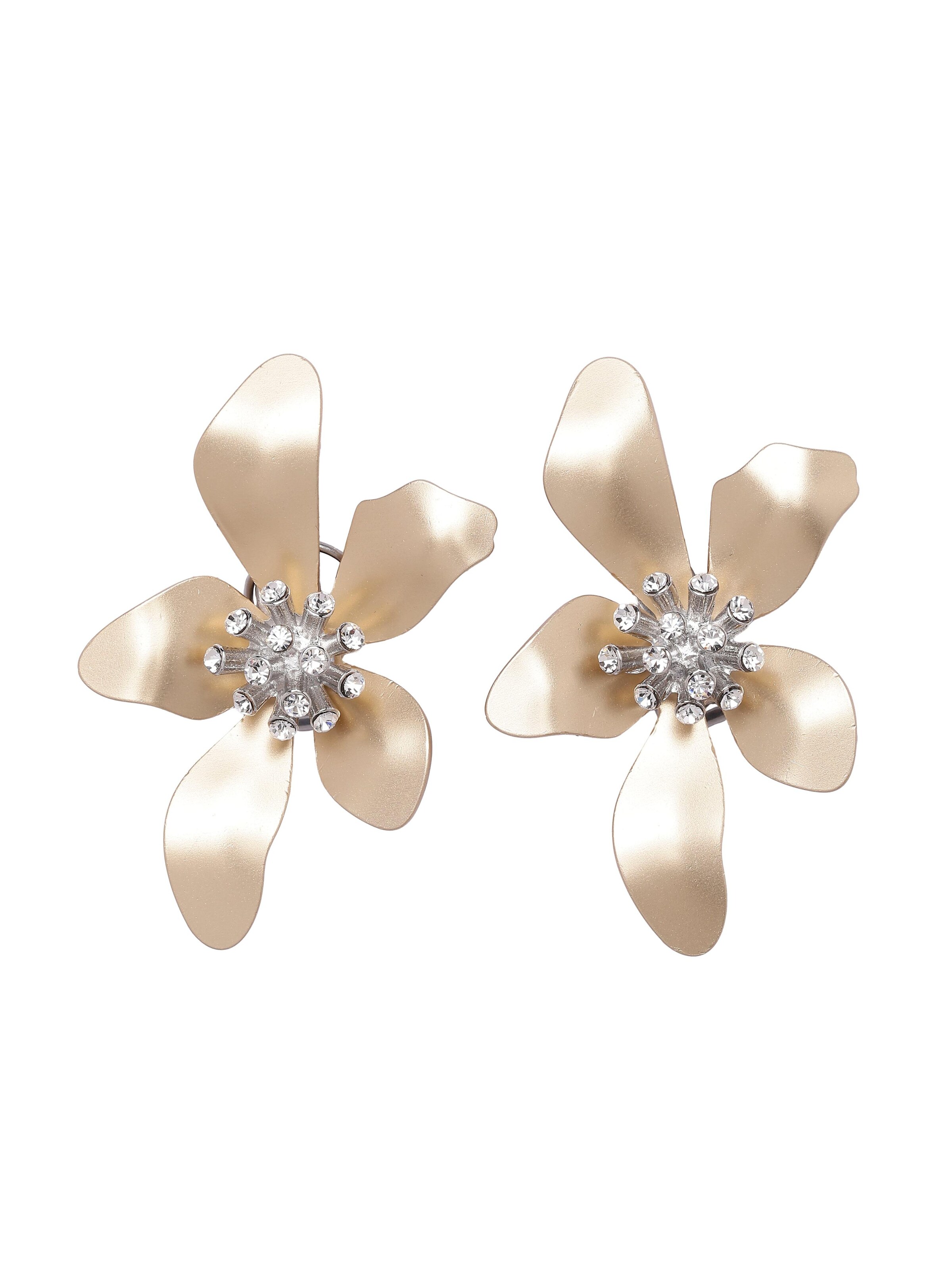 Orecchini 'Irinaka' di AVANT-GARDE PARIS in oro: frontale