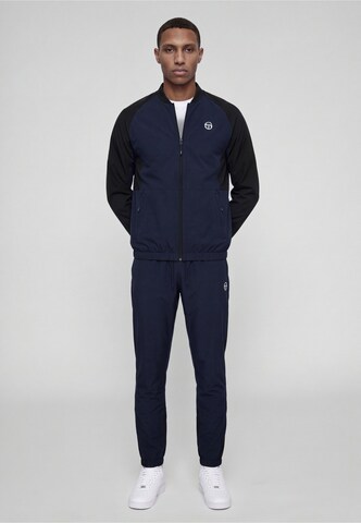 Sergio Tacchini Trainingspak in Blauw: voorkant
