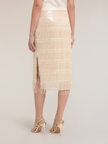 MOTIVI - Falda en beige