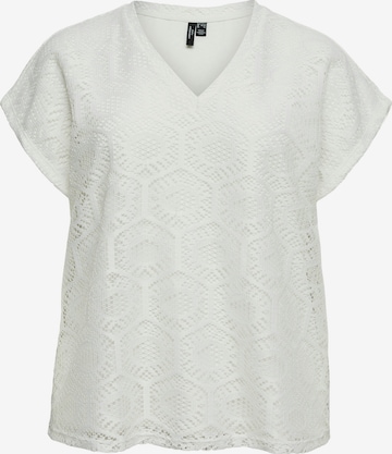 Vero Moda Curve Paita 'VMCIRIS' värissä valkoinen: etupuoli