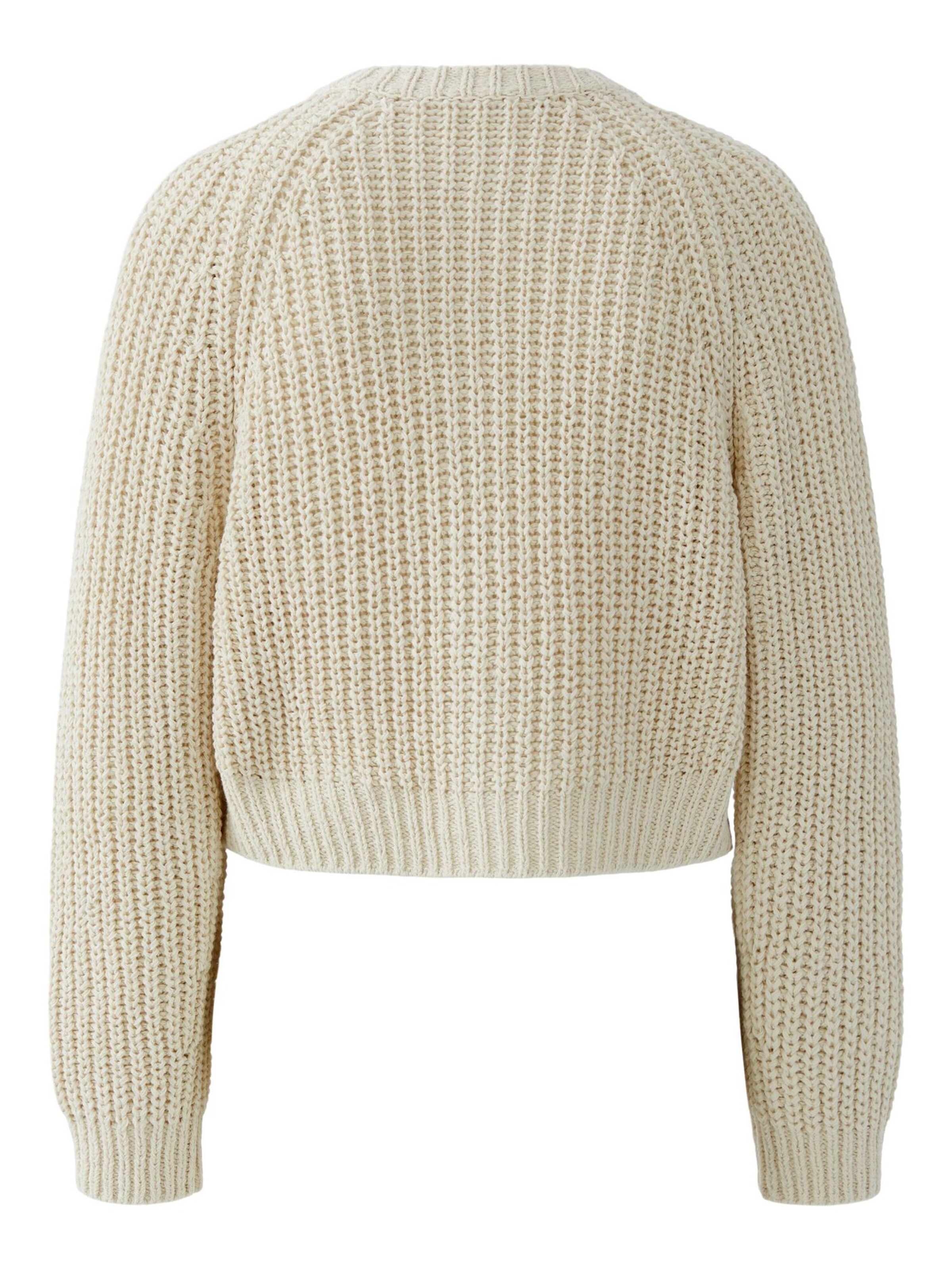 OUI Knit Cardigan in Beige